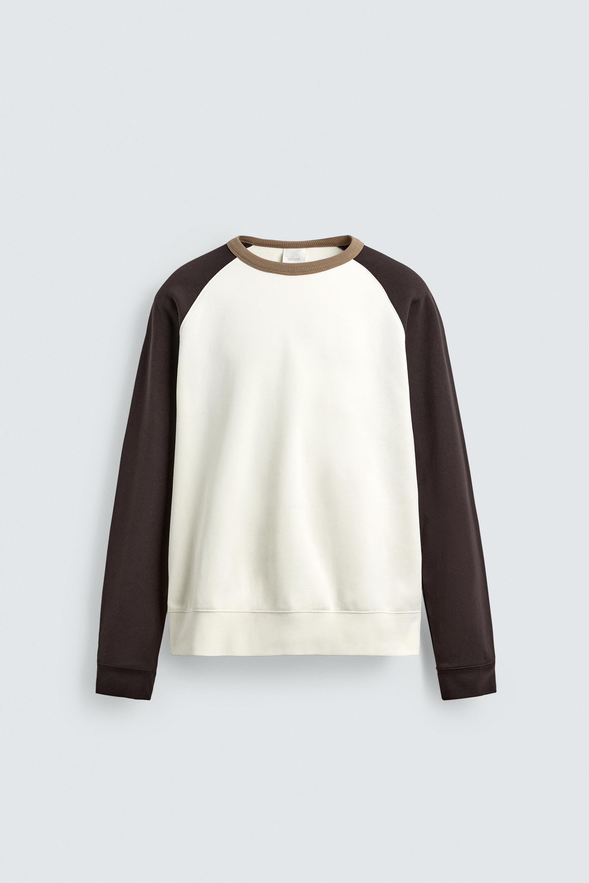 SWEAT COL ROND COLOR BLOCK